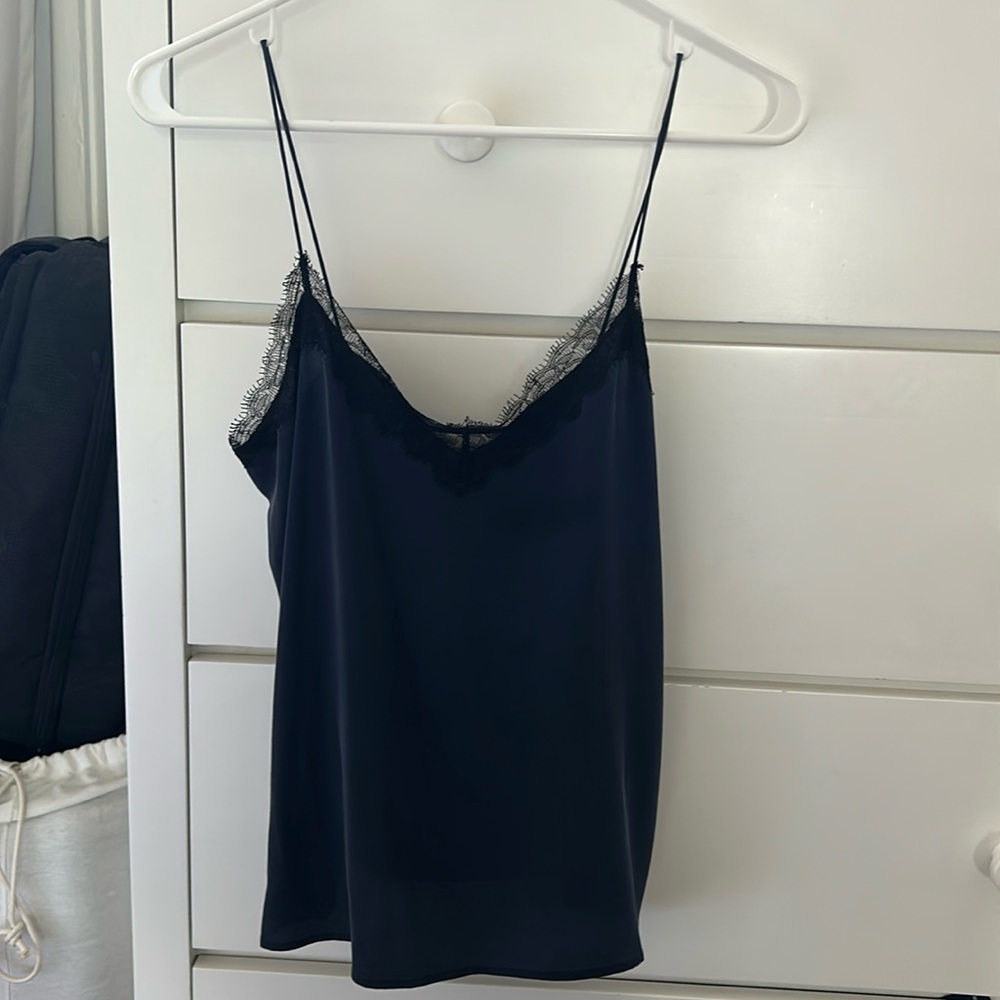 Navy Sezane Camisole Top, size 2